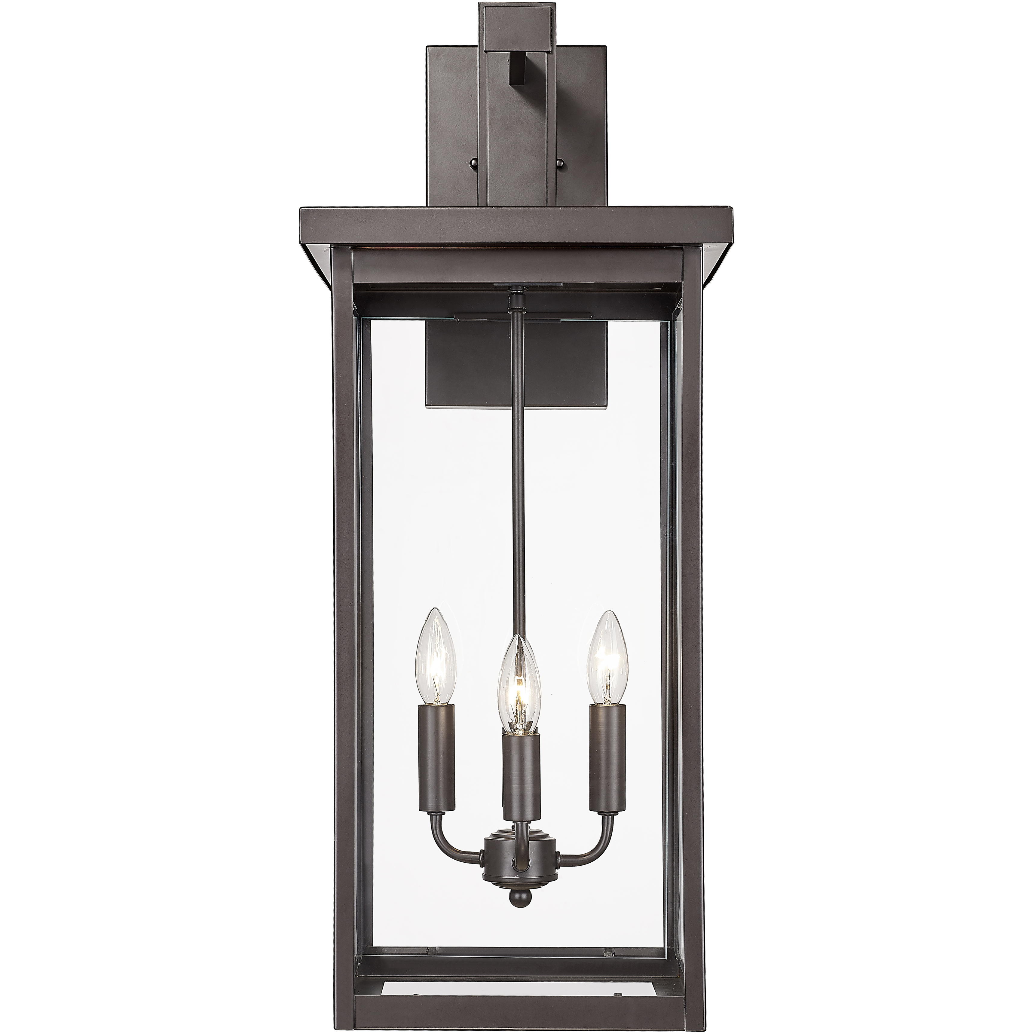 Barkeley 4 Light 30 inch Powder Coated Bronze Outdoor Wall Sconce